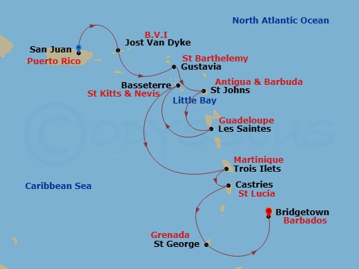 Cruise Map