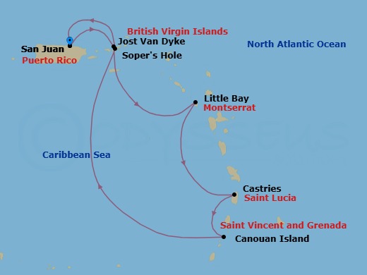 Cruise Map