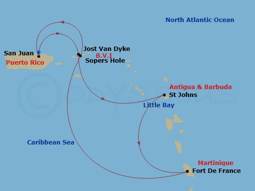 Cruise Map
