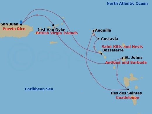 Cruise Map