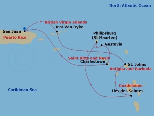 Cruise Map