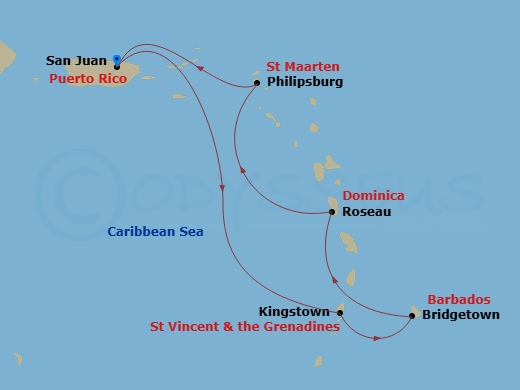 Cruise Map