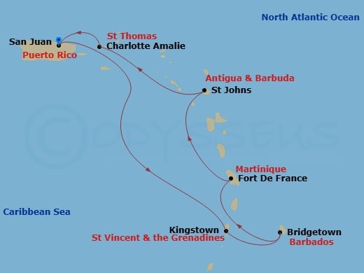 Cruise Map