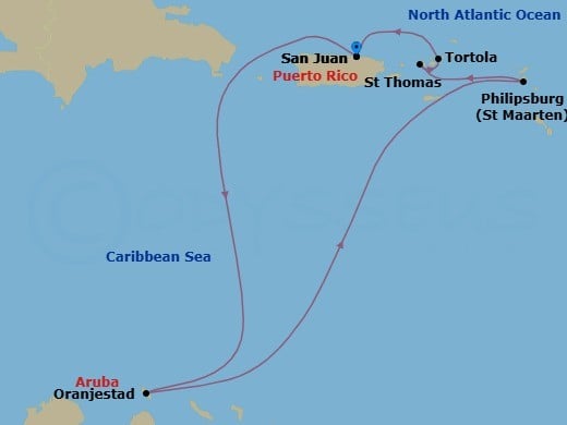 Cruise Map