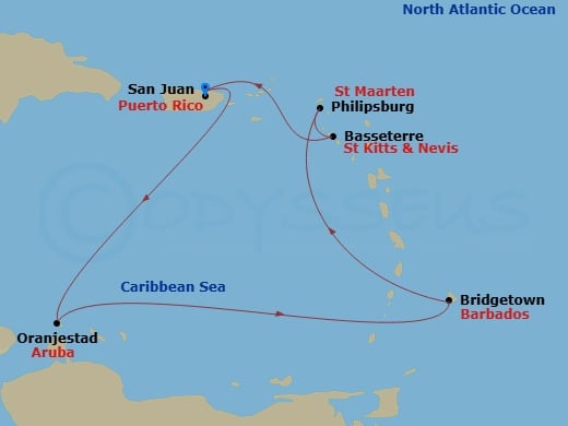 Cruise Map