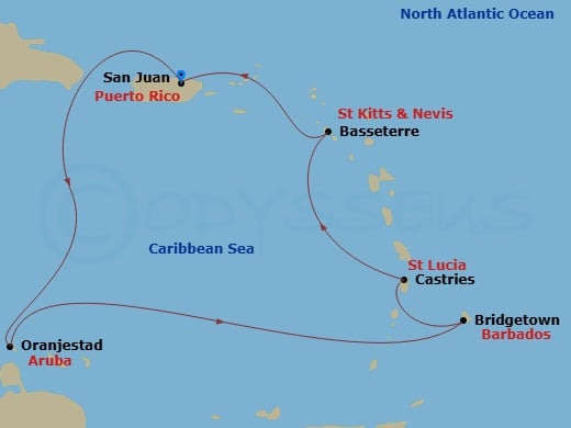 Cruise Map