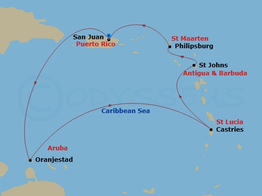 Cruise Map