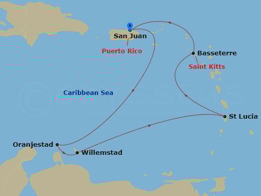Cruise Map