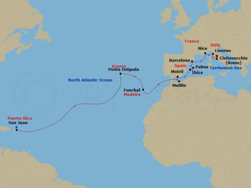 Cruise Map