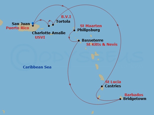 Cruise Map