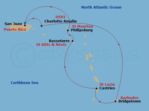 Cruise Map