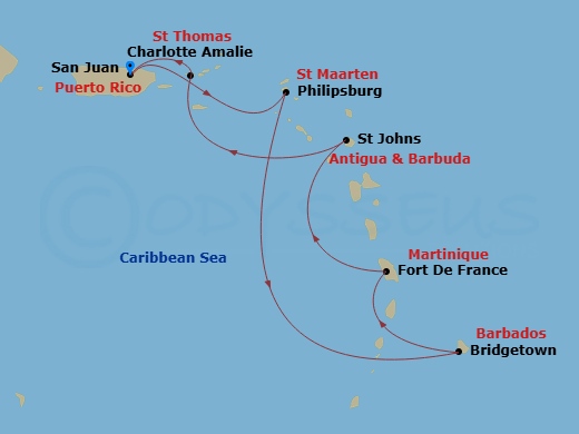 Cruise Map