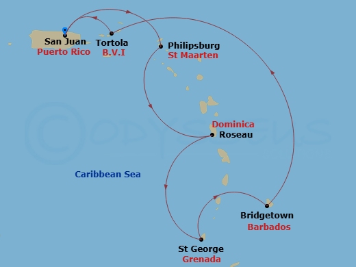Cruise Map