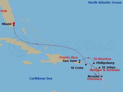 Cruise Map