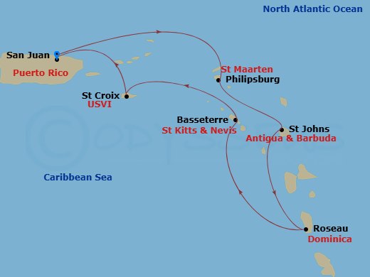 Cruise Map