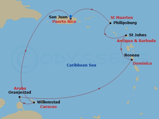 Cruise Map
