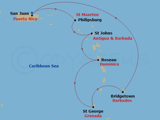 Cruise Map