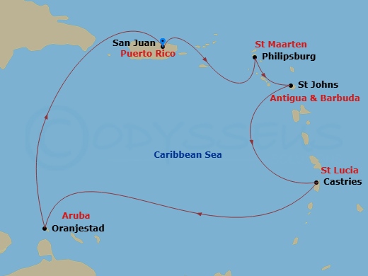Cruise Map