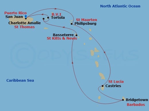 Cruise Map