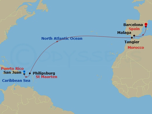 Cruise Map