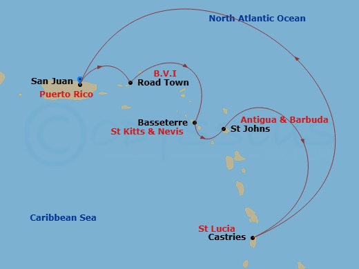 Cruise Map