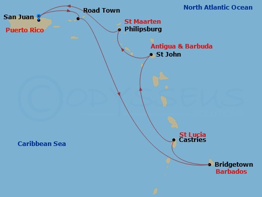Cruise Map