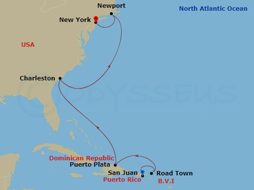Cruise Map