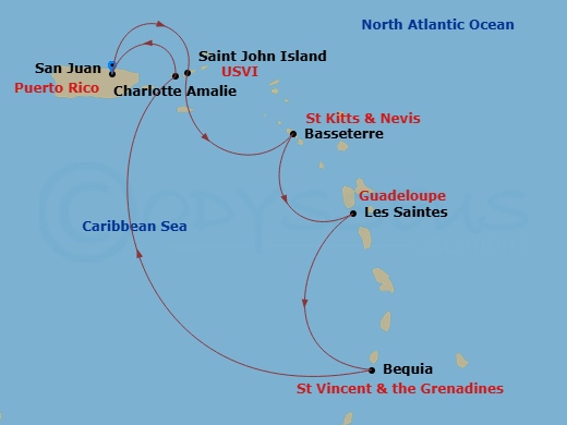 Cruise Map