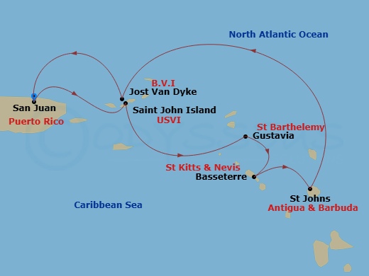 Cruise Map
