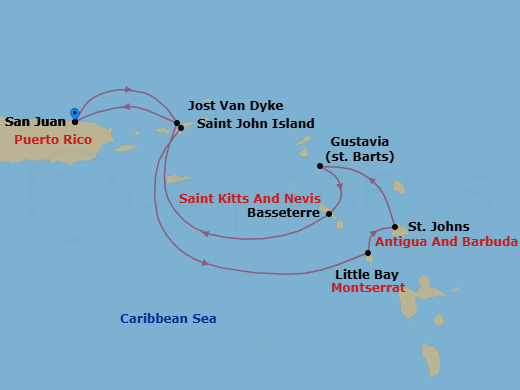 Cruise Map