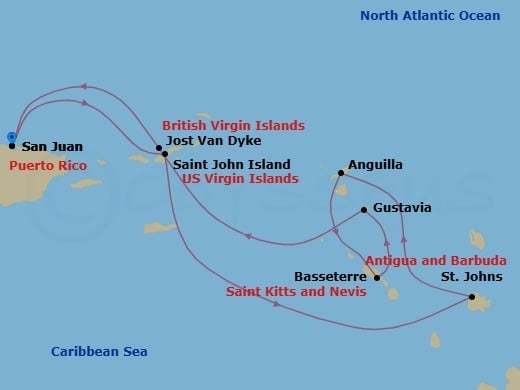 Cruise Map