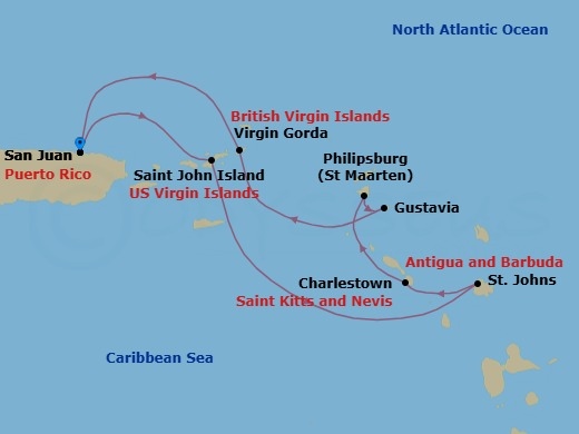 Cruise Map