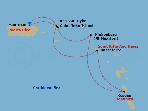 Cruise Map