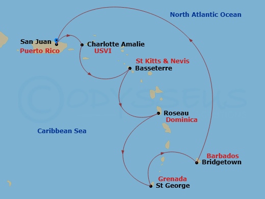 Cruise Map
