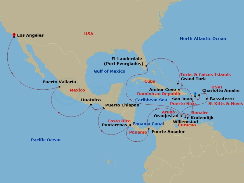Cruise Map