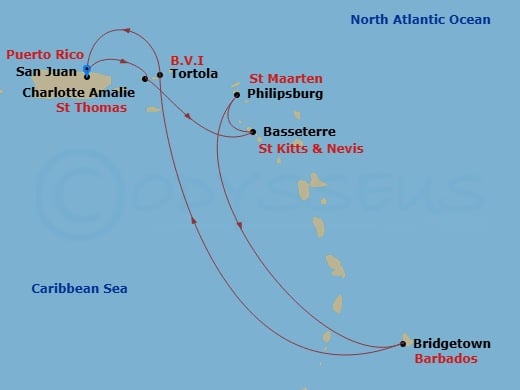 Cruise Map