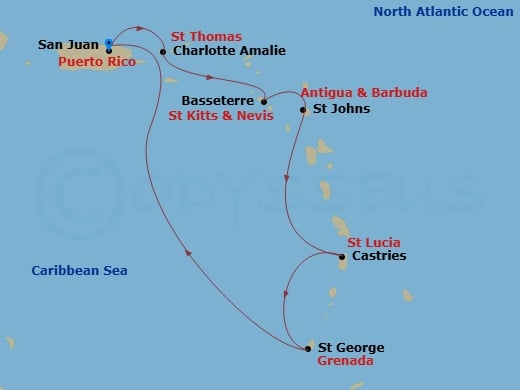 Cruise Map
