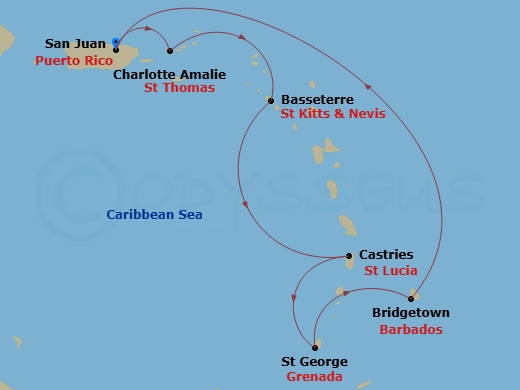 Cruise Map