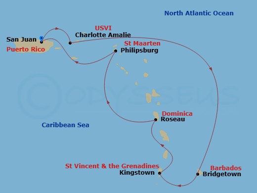 Cruise Map