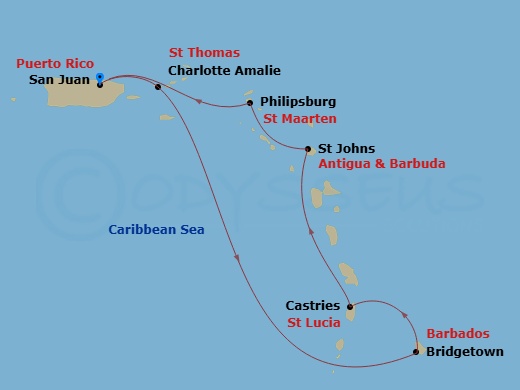Cruise Map