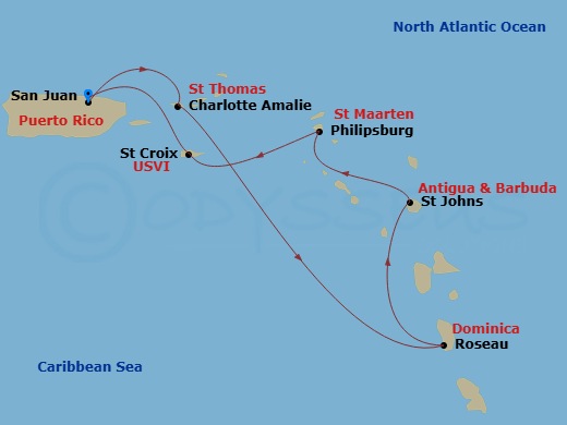 Cruise Map