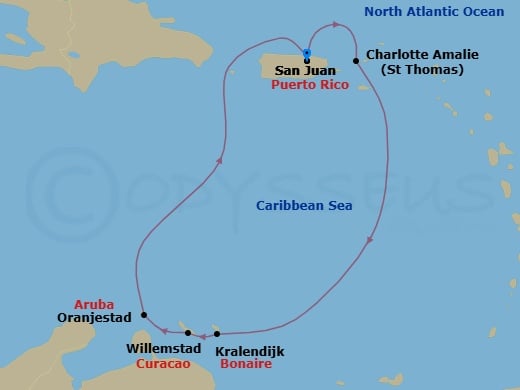 Cruise Map