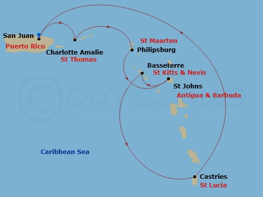 Cruise Map