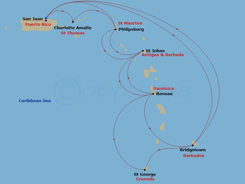 Cruise Map