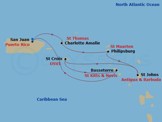 Cruise Map