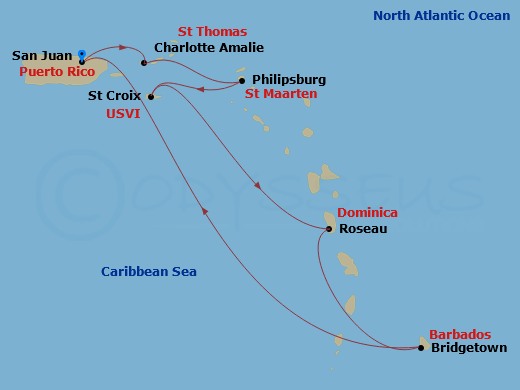 Cruise Map