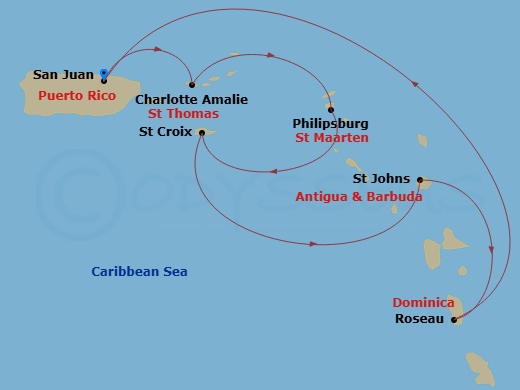 Cruise Map