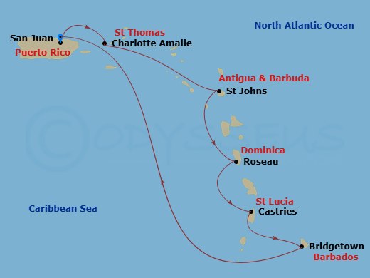 Cruise Map