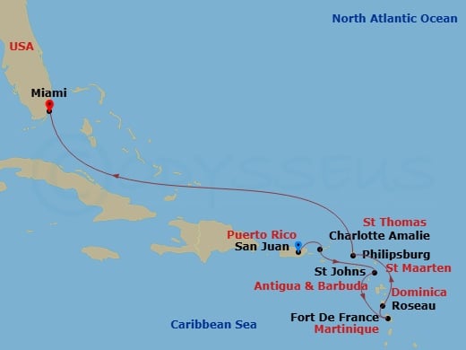 Cruise Map