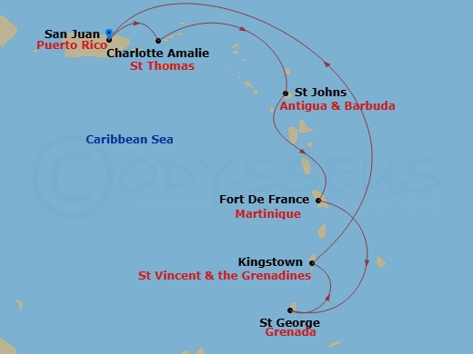 Cruise Map